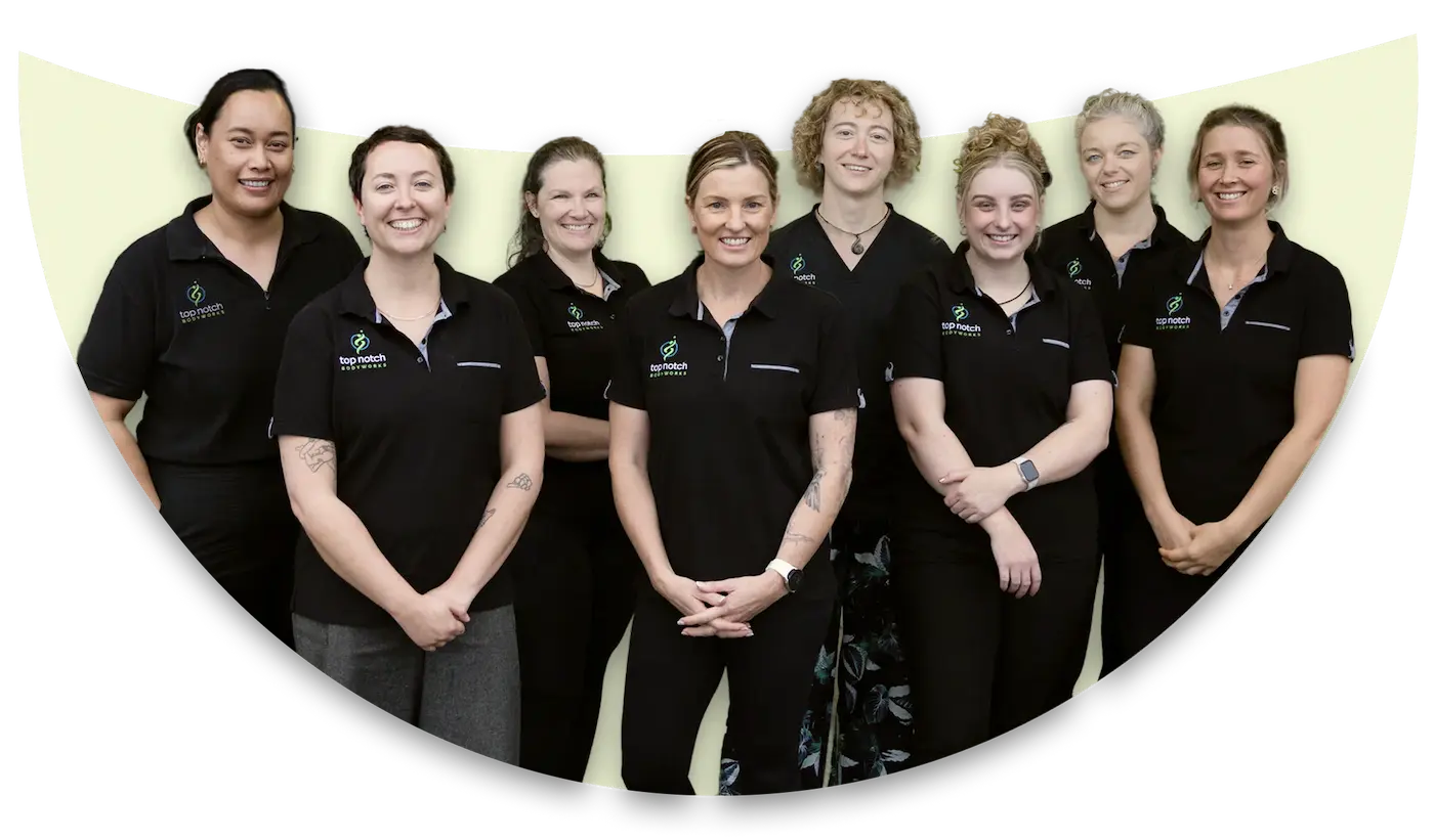 Top Notch Bodyworks clinic and team