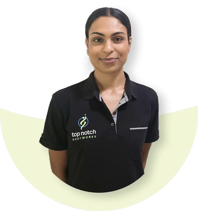 Rhea, qualified Traditional Chinese Medicine acupuncturist at Top Notch Bodyworks, West Auckland