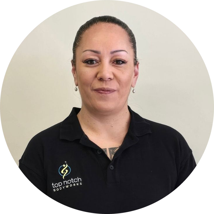 Olivia Ross, Rongoā Māori practitioner at Top Notch Bodyworks, Massey